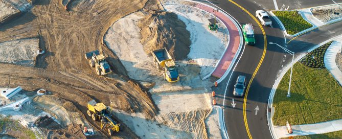 Road works